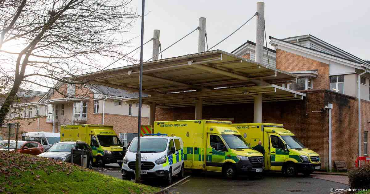 Three hospital A&E departments declare red alert as patients warned they face 'extended wait'