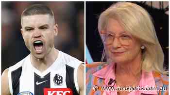 ‘That’s Collingwood IP!‘ Hilarious moment in mum’s pump-up after Pies debutant’s emotional reveal