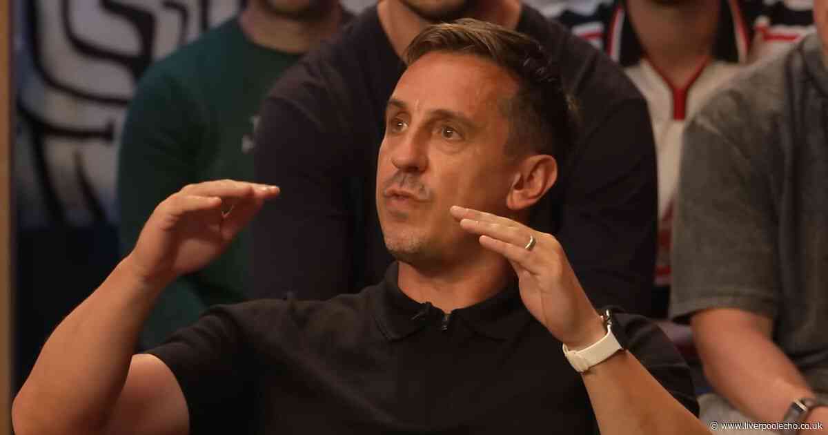 Gary Neville's disastrous Liverpool claim resurfaces after Manchester United humbling