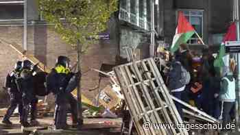 125 Festnahmen nach propalästinensischen Protesten an Amsterdamer Uni