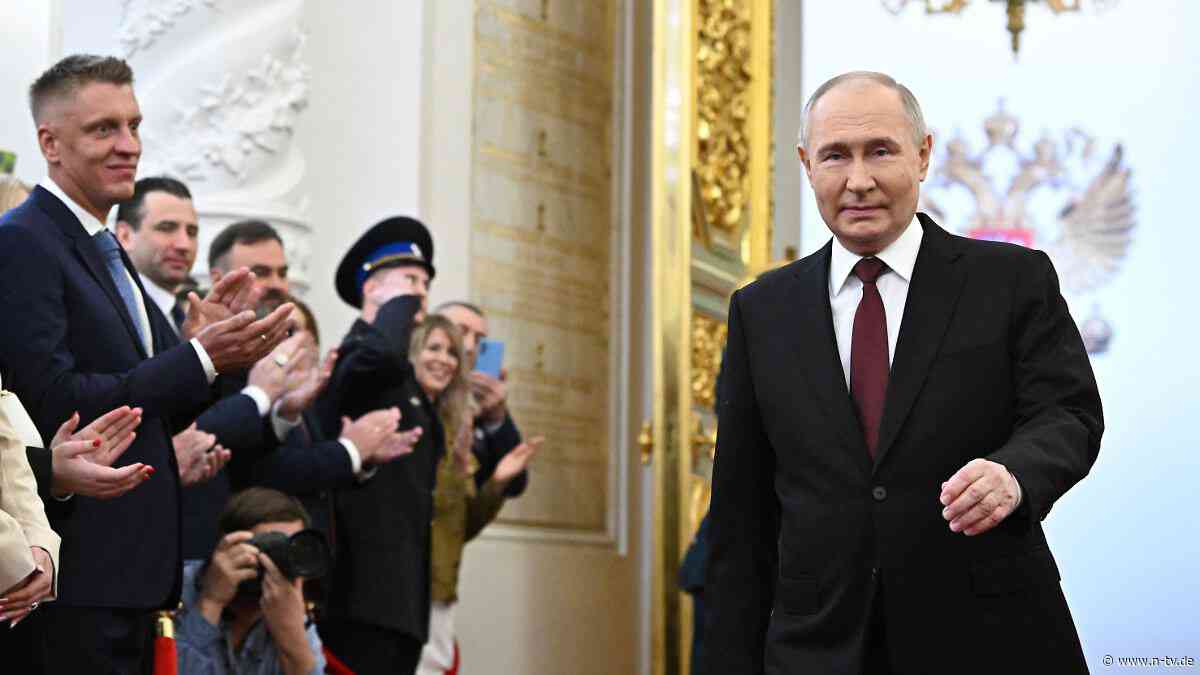 Herrschaft ist "heilige Pflicht": Putin legt Amtseid für seine fünfte Präsidentschaft ab