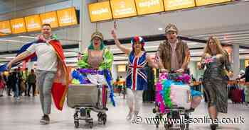 Eurovision super fans descend into singalongs on Gatwick flight to Malmo