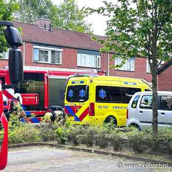 112 Nieuws: woningbrand in Oldenzaal, één persoon naar ziekenhuis
