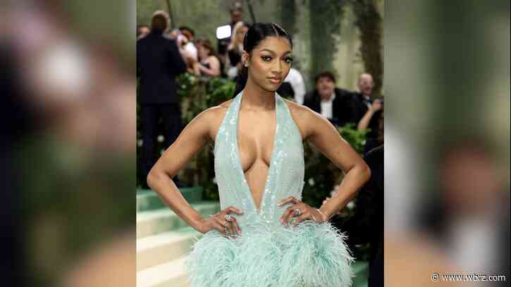 Angel Reese a slam dunk at Met Gala 2024 for birthday celebration