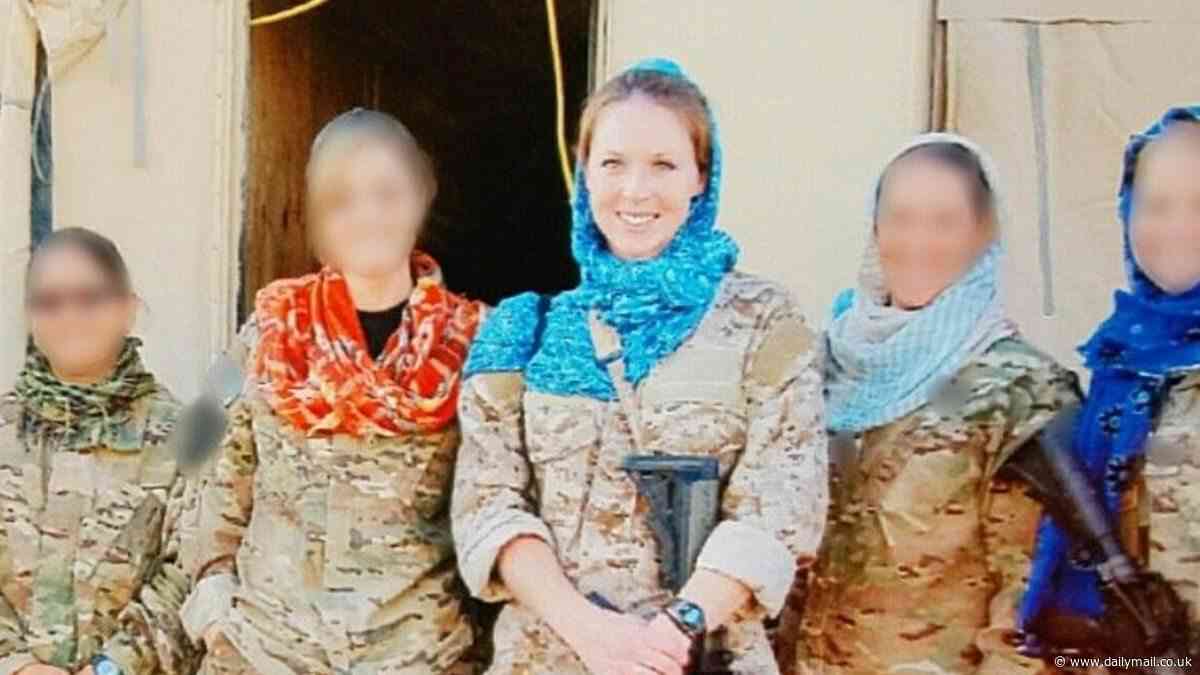 The mother-of-two special operator killed hunting ISIS: Navy cryptologist Shannon Kent's husband tells the story of a warrior in a top secret unit taken away from her sons by a suicide bomber in Syria