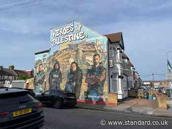 Palestine mural creators defend Redbridge artwork celebrating Gaza journalists