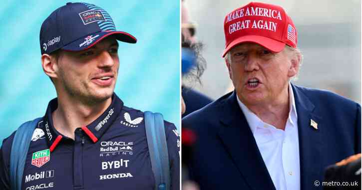 Max Verstappen names the one ‘good’ thing about Donald Trump’s Miami Grand Prix appearance
