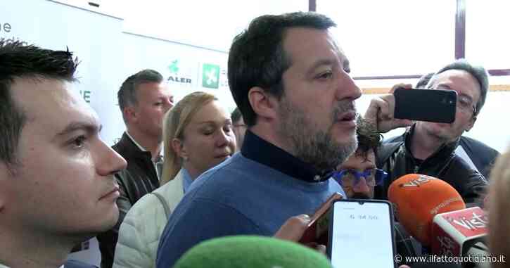 Russia-Ucraina, Salvini: “La risposta non è mandare altre armi. Se Macron pensa alla guerra si metta l’elmetto e vada lui a combattere”