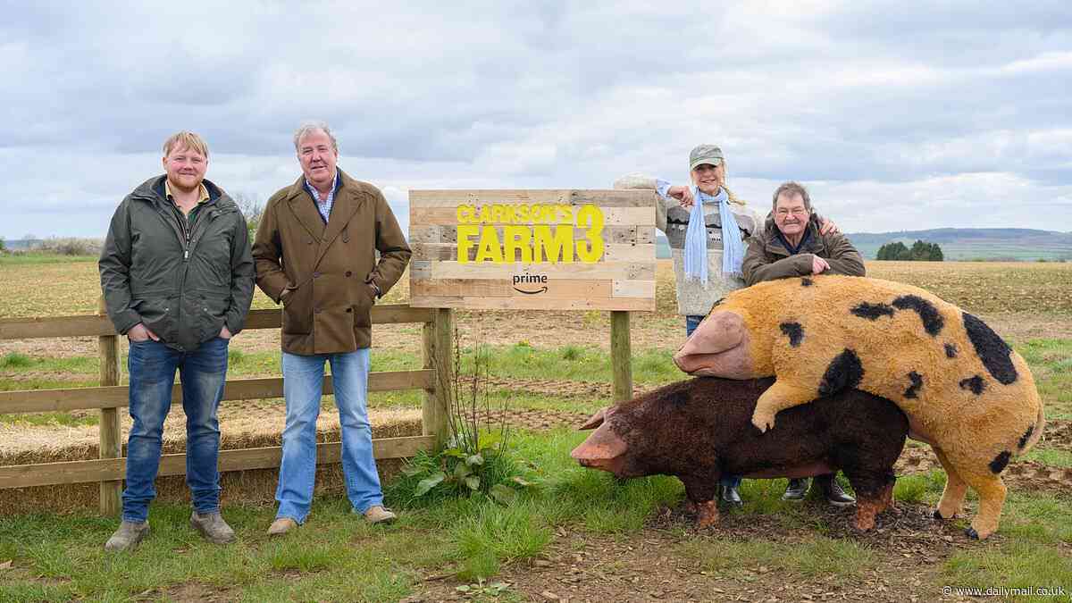 Clarkson's Farm beats Baby Reindeer to top UK streaming ratings with first four episodes of third series racking up more than 11 million views after its release last week