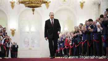 Putin tritt offiziell seine fünfte Amtszeit als Präsident an