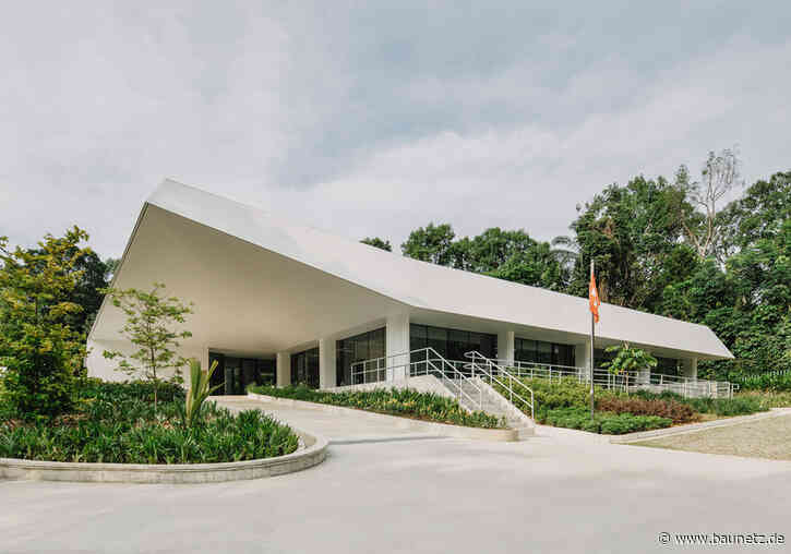 Schirmmütze für die Schweizer Botschaft 
 - Berrel Kräutler Architekten in Singapur