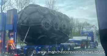 'Giant haggis-looking' load on M6 leaves drivers baffled