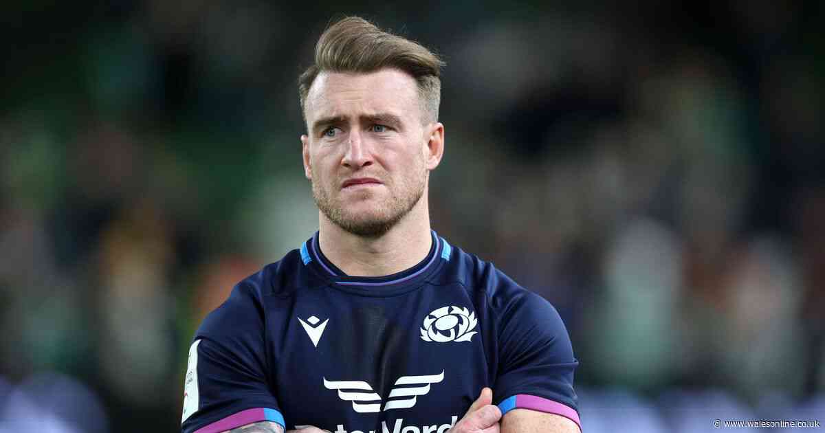 Stuart Hogg appears in court charged with stalking and abuse