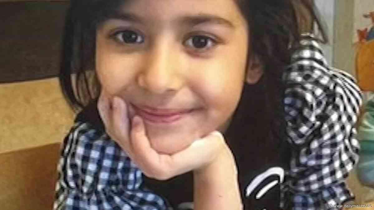 Girl, seven, who was crushed to death on an overcrowded cross-Channel boat to Britain is laid to rest as her heartbroken father says he will 'never forget' her tragic final moments