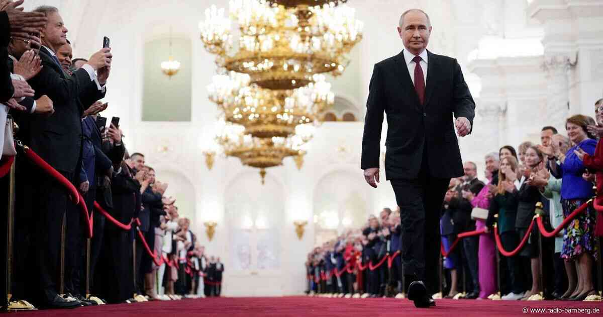 Putin zum fünften Mal als Präsident eingeschworen
