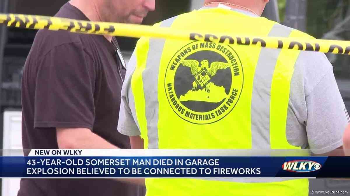 Kentucky man killed in explosion believed to be connected to fireworks