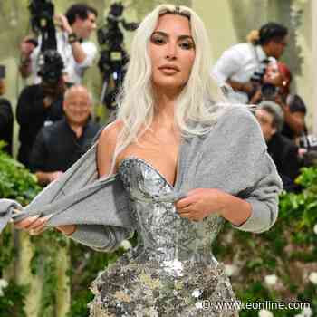 Kim Kardashian's Met Gala Glam Came Together Seconds Before Red Carpet