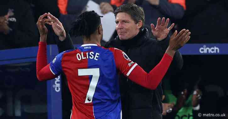 Crystal Palace boss speaks out on Eberechi Eze and Michael Olise’s futures after Manchester United demolition