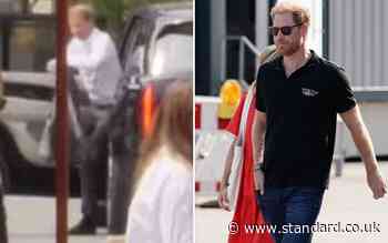 Prince Harry lands in London for Invictus Games ceremony