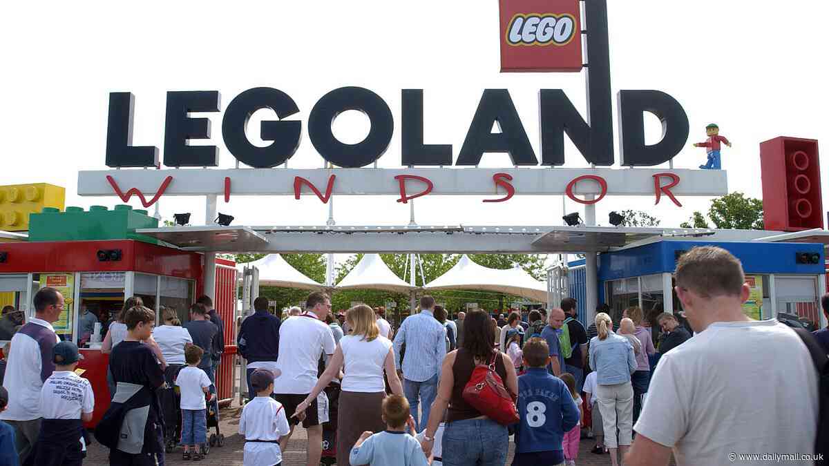 Retired paramedic on family day out at Legoland heard 'shouts for help' before giving 'blue and floppy' baby boy CPR until he started breathing again - as 'shellshocked' mother was helped by