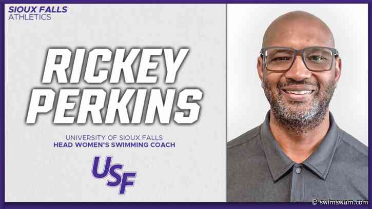 University of Sioux Falls Announces Rickey Perkins As Head Women’s Swim Coach