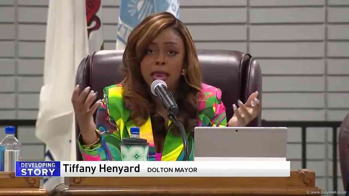 'America's worst mayor' Tiffany Henyard furiously vetoes plan to have former Chicago Mayor Lori Lightfoot probe her finances and tells officials behind planned probe 'How dare you!'