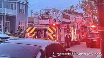 Firefighter hurt battling house fire in Norfolk