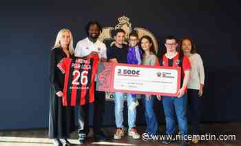 L'OGC Nice remet 15.000 euros à six associations locales œuvrant pour l'enfance