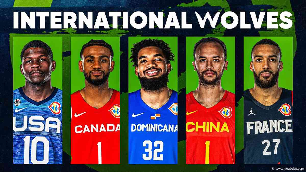 Timberwolves' international core is ROLLING 🐺