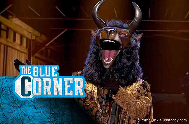 Watch 'Wildebeest' Dricus Du Plessis show off his pipes on 'The Masked Singer'