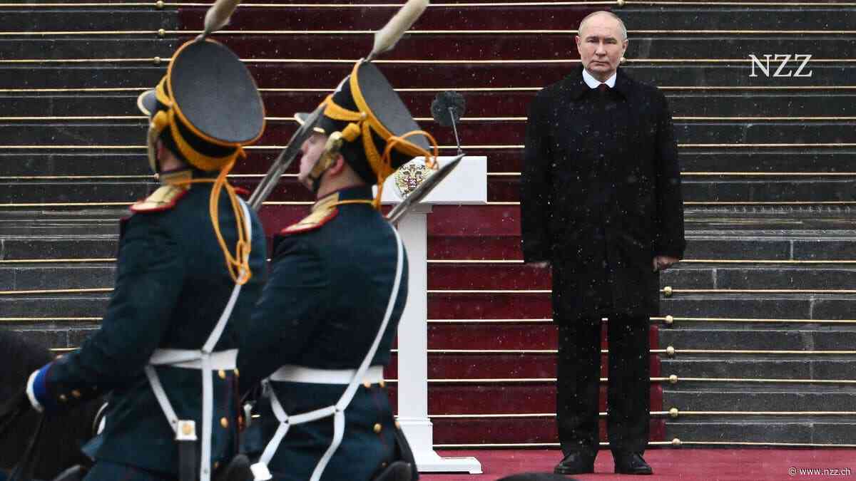 Zwischen Pathos und Geschäftsmässigkeit – Russlands Präsident Putin tritt seine fünfte Amtszeit an