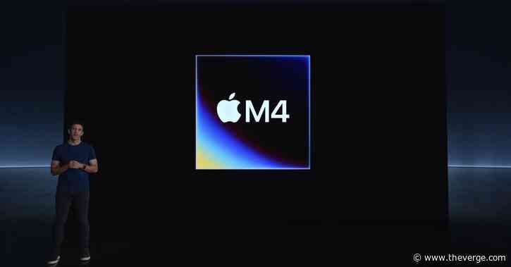 Apple’s new M4 chip is focused on AI