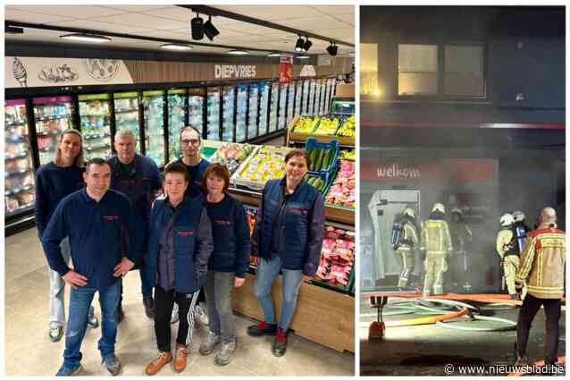 Carrefour Market Sint-Jozef zeven maanden na allesverwoestende brand opnieuw open: “Trots op het resultaat”