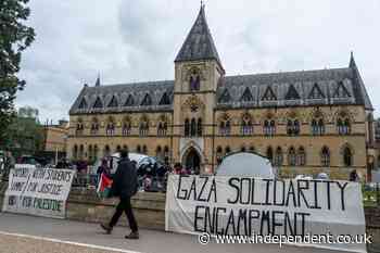 Universities must take action to ensure Jewish not harassed during Gaza protests, No 10 says