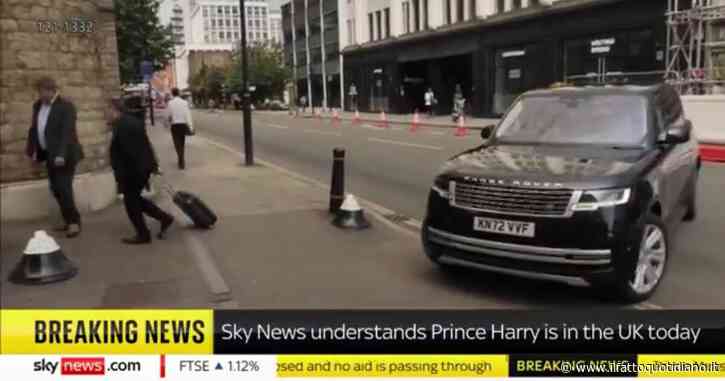 Il principe Harry è a Londra e annuncia: “Nessun incontro con William né con mio padre Carlo”