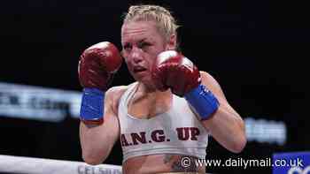 Former boxing world champion Heather Hardy retires after suffering brain damage: 'I can't get any more or else I won't be able to see'