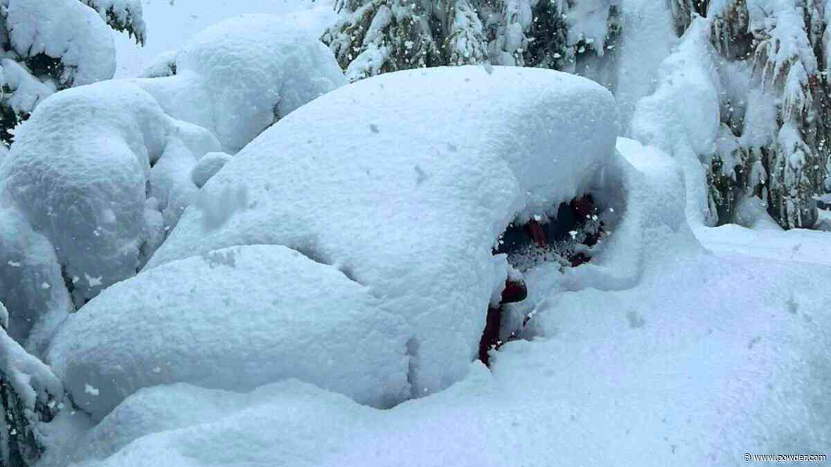 Bariloche, Argentina Buried by 4-8 Feet of Early-Season Snowfall