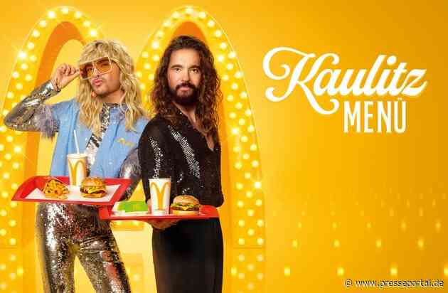 Weltstars Bill & Tom Kaulitz bekommen ihr eigenes McDonald's Menü: McPlant® Variationen in Deutschland