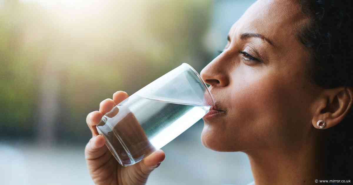 Expert explains how much water you should drink a day - and one common mistake