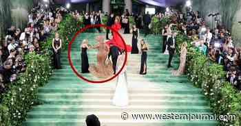 Met Gala Stars Mocked as Absurd Outfits Leave Them 'Unable to Conquer a Flight of Stairs'