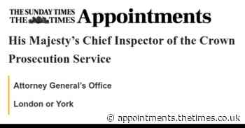 Attorney General’s Office: His Majesty’s Chief Inspector of the Crown Prosecution Service