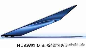 Huawei MateBook X Pro (2024): 4K-OLED-Display, Core Ultra 9 185H