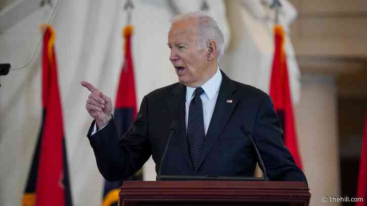 Biden criticizes college campus protests for antisemitism, ‘ignoring’ Oct. 7