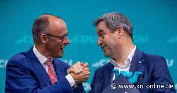 CDU-Parteitag: Wie Markus Söder und Friedrich Merz miteinander ringen