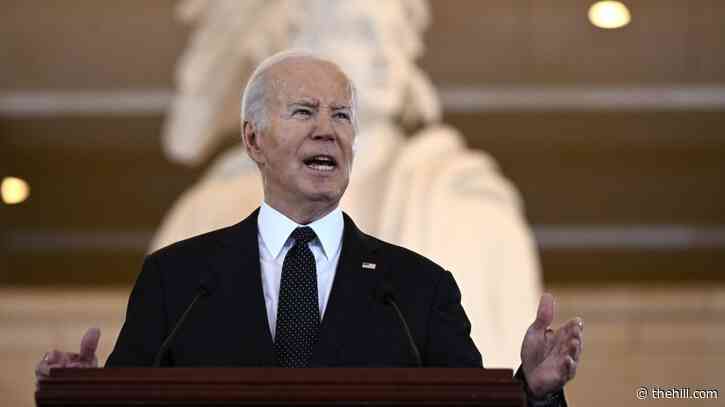 Biden decries antisemitism, protests that forget 'terror' of Oct. 7