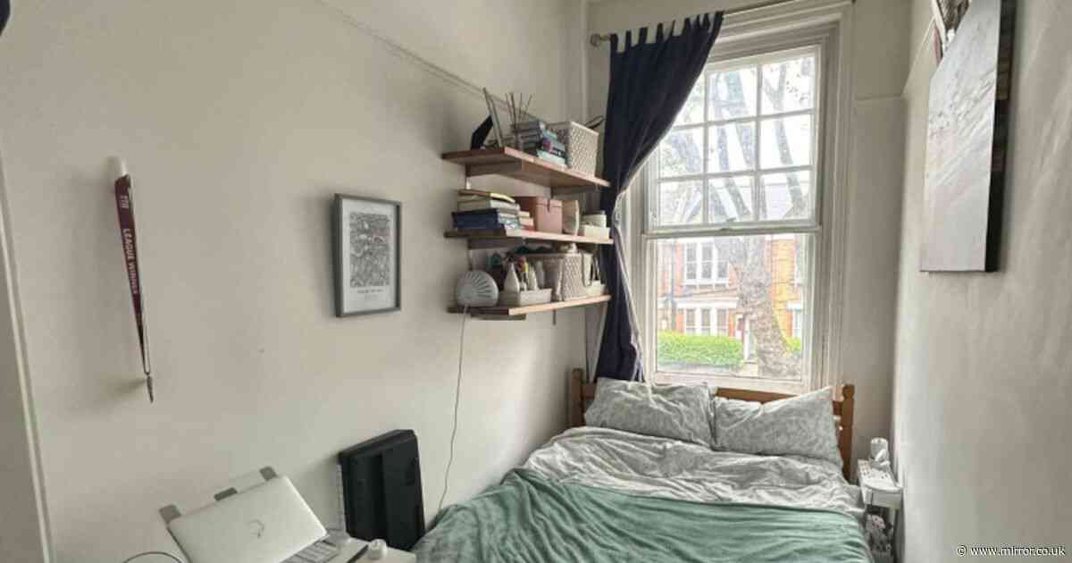 Tiny room with space for only a bed costs more than £1,000 a month - and everyone says same thing