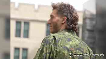 Canadian Armed Forces members rock mullets and place second at annual military skills competition