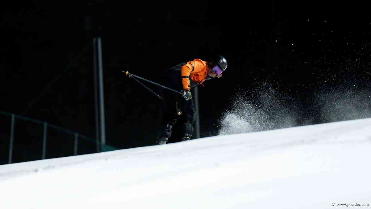 Norwegian Sets Guinness World Record for Skiing Backwards