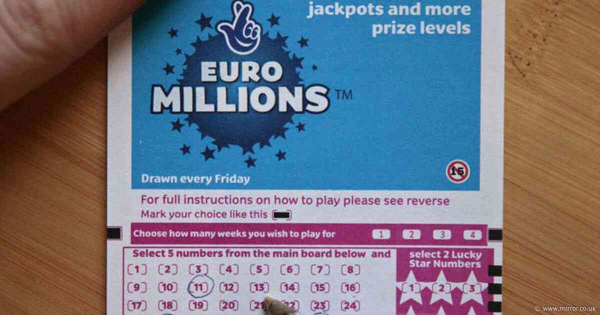 EuroMillions results LIVE: National Lottery jackpot of £23m up for grabs plus Thunderball