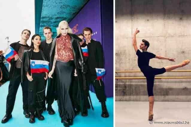 Balletdanser Lukas (25) staat straks met Slovenië op Eurovisiesongfestival: “Zou geweldig zijn om samen met België in de finale te staan”
